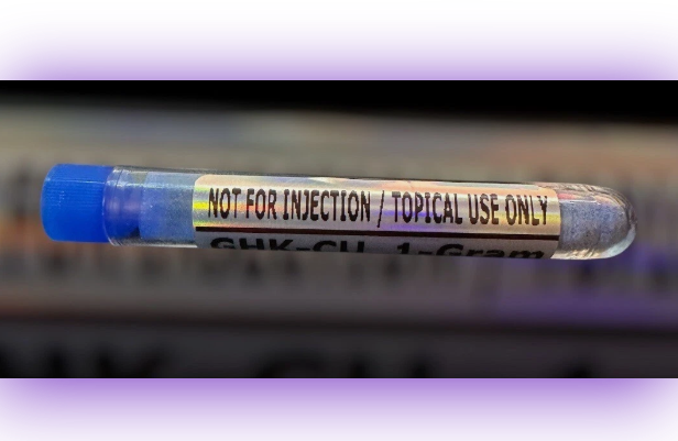 GHK-Cu Cosmetic Grade Powder – 1 Gram Vial (Topical Use Only)