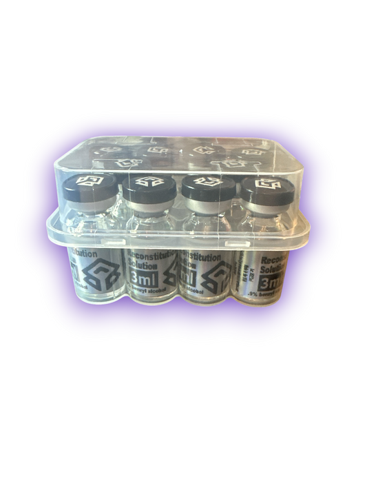 10   VIAL BAC PACK of 3ml BAC Water