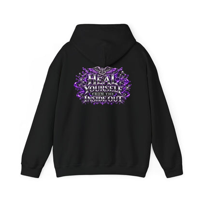 Heal Yourself From the Inside Out Heavyweight Hoodie