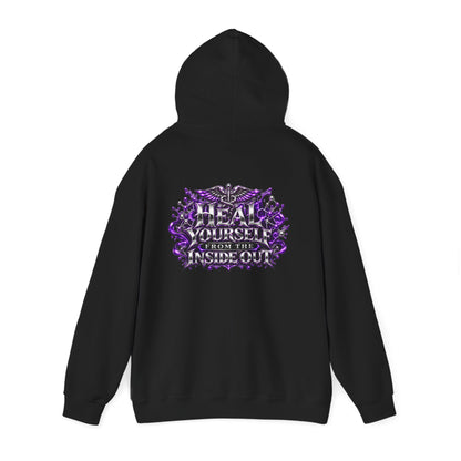 Heal Yourself From the Inside Out Heavyweight Hoodie