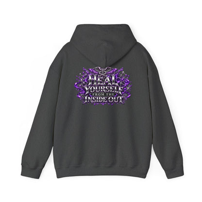 Heal Yourself From the Inside Out Heavyweight Hoodie