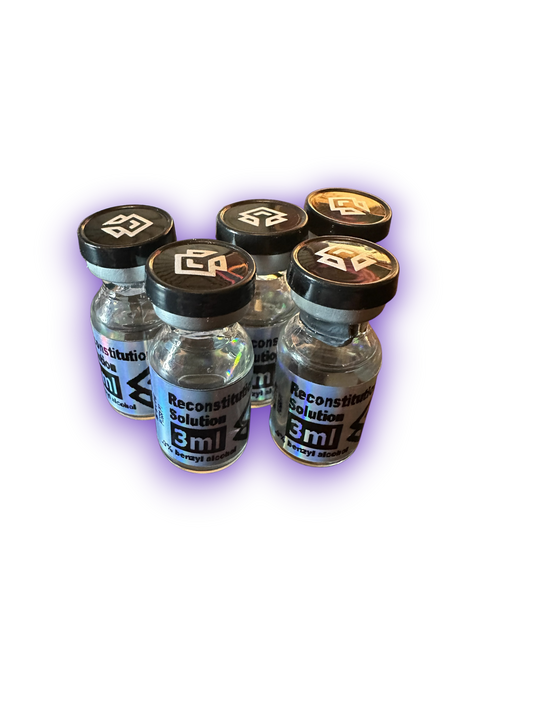 5 VIAL BAC PACK of 3ml BAC Water