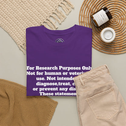 For Research Purposes Only T-Shirt