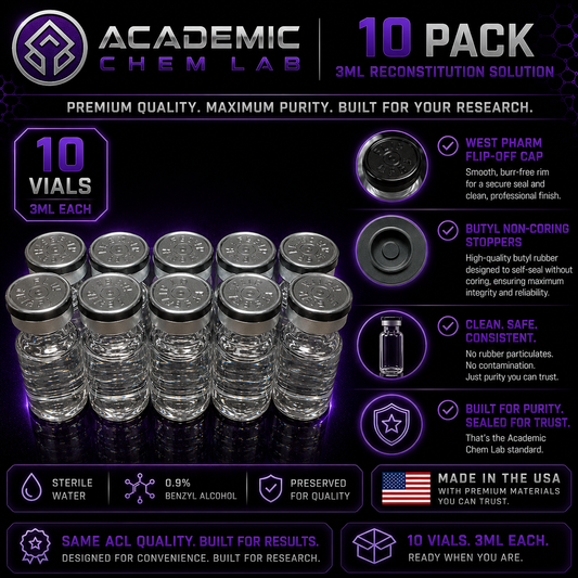 10 PACK RECONSTITUTION SOLUTION 3ML