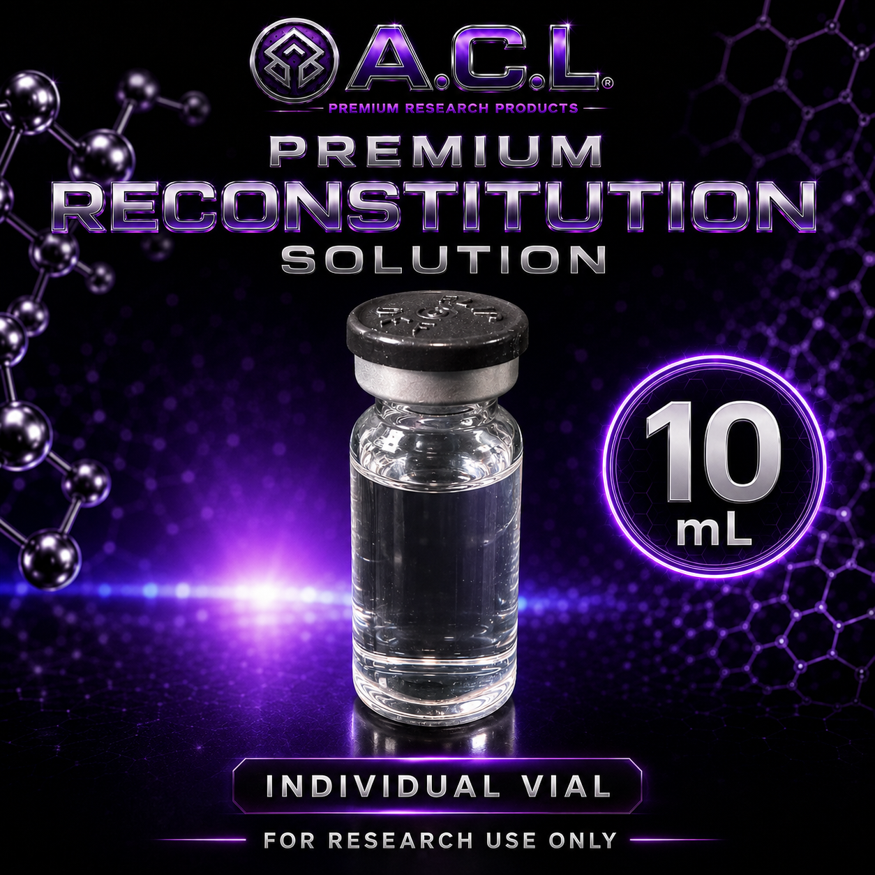 10mL Reconstitution Solution  *SINGLE VIAL*