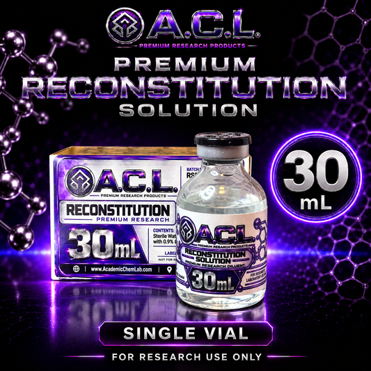30ml RECONSTITUTION SOLUTION  **Single Vial Only**