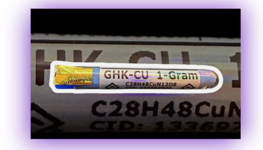 GHK-Cu Cosmetic Grade Powder – 1 Gram Vial (Topical Use Only)