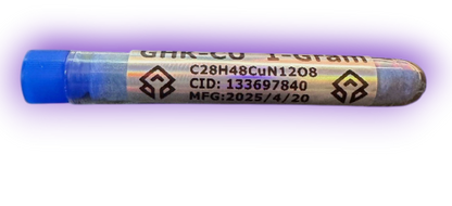 GHK-Cu Cosmetic Grade Powder – 1 Gram Vial (Topical Use Only)