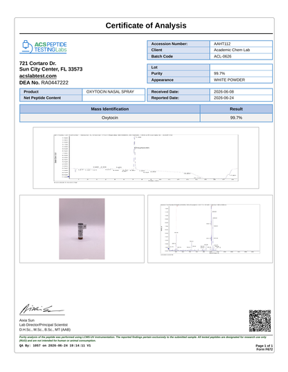 Oxytocin Nasal Kit – 4mg