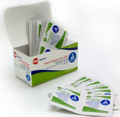 Medical-Grade Sterile Alcohol Prep Pads