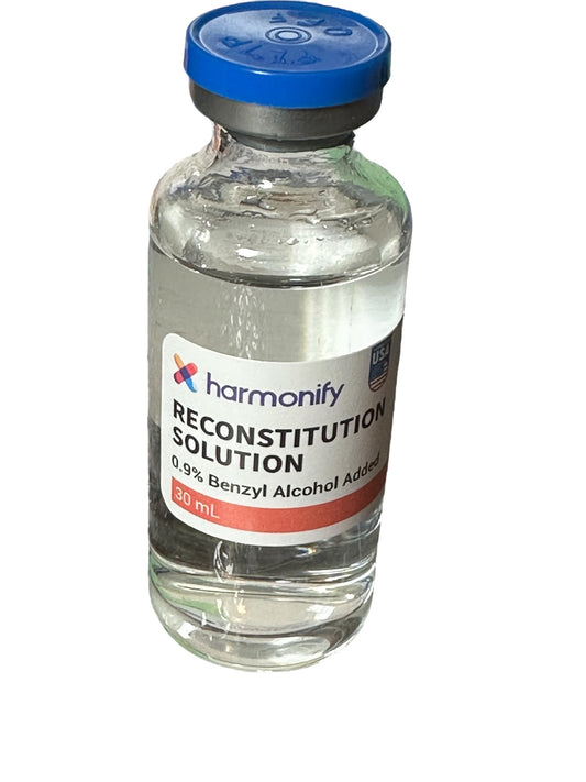 2 pack BAC Pack  Harmonify Reconstitution Solution - 30ml Sterile BAC Formula
